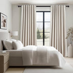 Topfinel Blackout Curtains 102 Inch Long 2 Panels, Linen Textured Room - Image 7