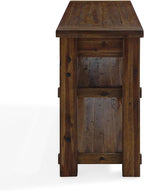 Durango 54-Inch Farmhouse-Industrial Style Wood Console Table - Image 11