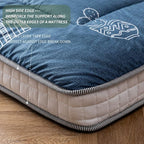 MAXYOYO Grey Cactus Pattern Queen Size Futon Mattress, Japanese Floor Mattress - Image 4