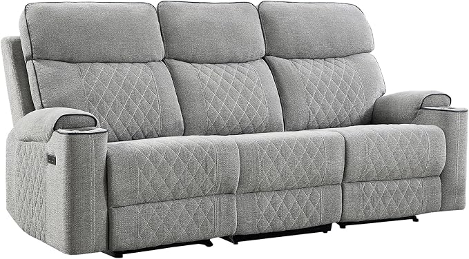 HAOMARKETS Power Oversized Reclining Sofa Couch - Image 8