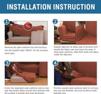 H.VERSAILTEX 4 Piece Stretch Sofa Covers - Image 7