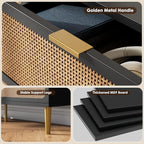 GarveeHome Rattan 8 Drawer Dressers - Image 8