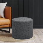 Studio Living Wentworth 19" Round Ottoman, Urban Transitional, Fully Assembled - Image 2