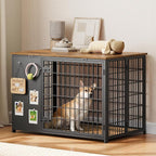 YATINEY Foldable Dog Crate Furniture, Dog Crate - Image 7