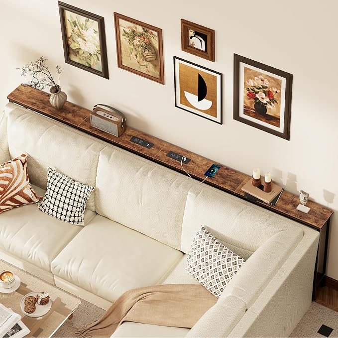 SUPERJARE 51.2 Inch Sofa Table - Image 2