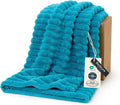 Bedsure Soft Twin Blanket for Bed Decor Gifts Teal 60"x80" | Birthday Gifts for by Unknown