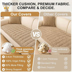 Smiry Couch Cover for Dogs, Non Slip Washable Sofa Protector for Pets | Soft - Image 4
