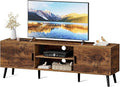 SUPERJARE TV Stand for 55 Inch TV, Entertainment Center by SUPERJARE