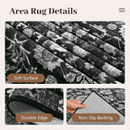 8x10 Ft Large Area Rugs for Living Room, Soft Non-Slip Machine Washable Rug - Image 7