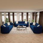 KEAI 83.46" Velvet Couch for Living Room Large Modern Sofa - Image 7