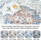 Washable 4x8 Hallway Area Rug: Vintage 8ft Water Resistant Soft Runner Rug - Image 6