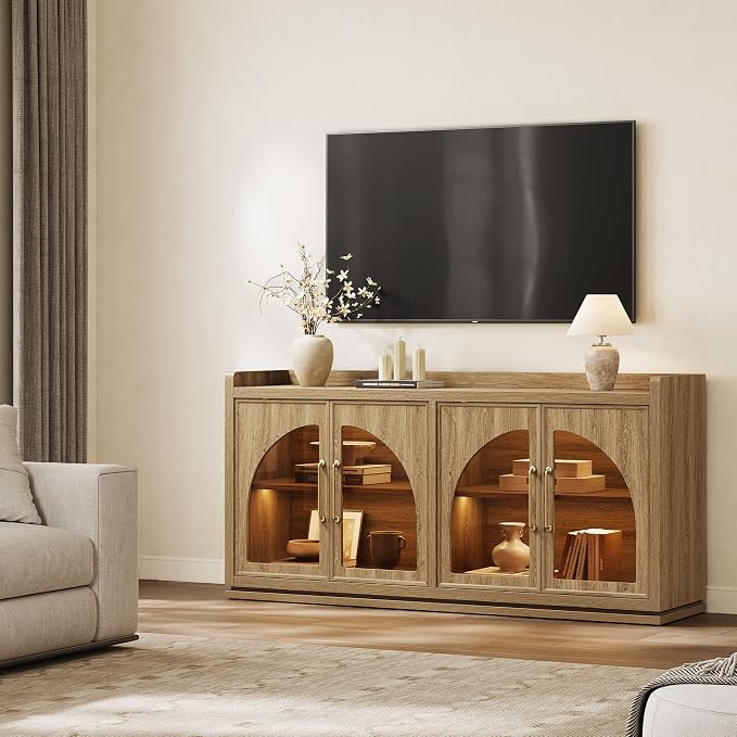 SICOTAS Sideboard Buffet Cabinet - Image 4