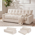 MONVANE 75.6" Convertible 3 Seater Sofa, 2-in-1 Boneless Sleeper Sofa Bed by MONVANE