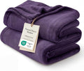 Bedsure Fleece Blanket Twin Blanket Purple by Unknown