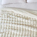 50x60 Inches Ultra-Soft Fuzzy Faux Fur Plush Throw Blanket - Image 5