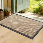 Front Door Mat, Heavy Duty Waterproof Doormat 29.5"x17", Stain Fade Resistant by WELDUN%E2%80%94IdealChoiceforHome