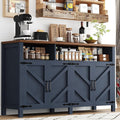 knoworld Buffet Sideboard with Storage Farmhouse with 4 Doors, Dining Room by KNOWORLD