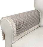 Couch Arm Covers, Couch Covers, Non-Slip Lace Armrest Covers, Headrest/Backrest by Becoolifer