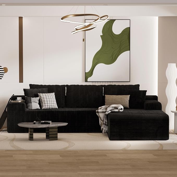 104" Convertible Sectional Couch - Image 7