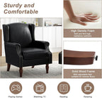 Pia Ricco High Back Floral Accent Chair - Image 4