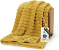 Bedsure Soft Yellow Throw Blanket by Unknown