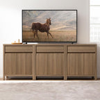 SICOTAS 58" Fluted Buffet Cabinet - Image 8