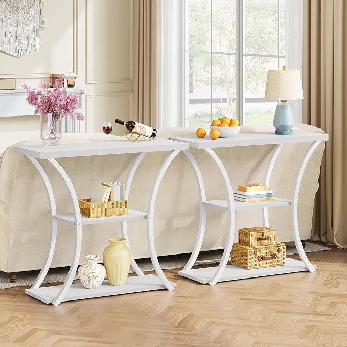 Hoctieon 3 Tier Console Table - Image 6