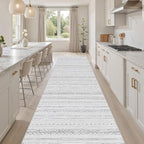 cotiled Hallway 2.6x8 Runner Rugs Washable Boho Moroccan Soft Rug | Solve - Image 6