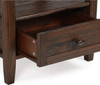 SIMPLIHOME Warm Shaker End Table - Image 8