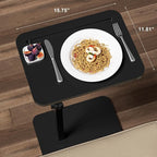 Black Side Tray Table for Couch - Image 2