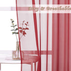 NICETOWN Ring Top Sheer Curtains - Image 3