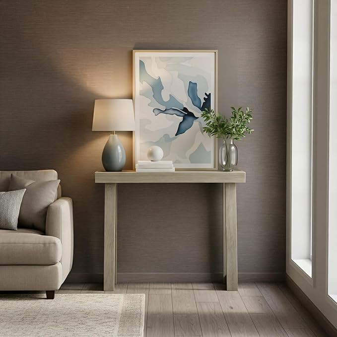 Plank+Beam Classic 36 Inch Console Table, Solid Pine Wood Entryway Table - Image 3