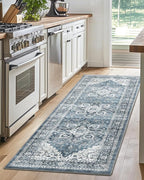 AMADA HOMEFURNISHING 2x6 Washable Runner Rug, Low-Profile Kitchen Rugs - Image 5