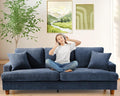 Kidirect 87in Corduroy Couch, Sofa No Tool Assembly, Comfy Couches by Kidirect