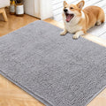 OLANLY Dog Door Mat for Muddy Paws 40x32, Super Absorbent Chenille Mud Mat | by OLANLY