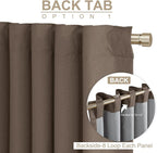 Faux Linen Total Blackout Curtains - Image 3