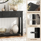 Homieasy Farmhouse Console Table - Image 7