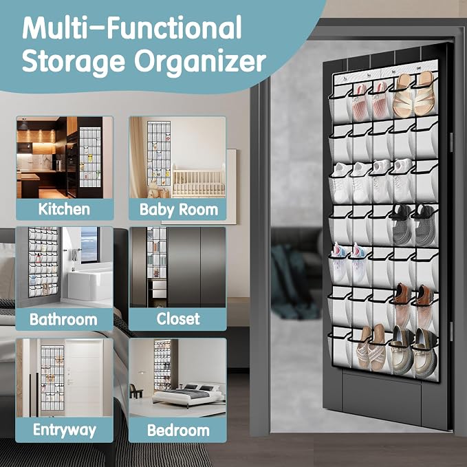 Kotkn 35 Compartment Over The Door Storage - Image 5