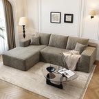 107.5" Cloud Modular Sectional Sofa Couch by Settab