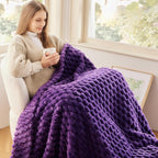 NEWCOSPLAY Fleece Clouds Cozy Queen Blanket - Image 8