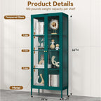 Polup Glass Display Cabinet - Image 3