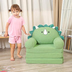 MOMCAYWEX Kids Sofa, Sherpa Couch - Image 7