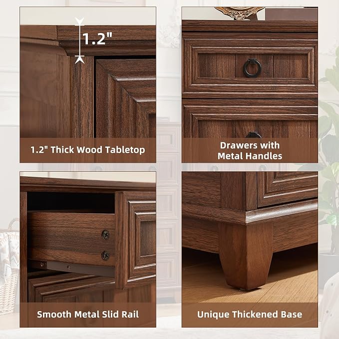 Joaxswe Farmhouse 6 Drawer Dresser - Image 7