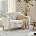 EcoHarbor Living 50.5" Mid-Century Modern Couch, Upholstered Sofa - Image 2