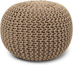 REDEARTH Round Pouf Ottoman - Image 4