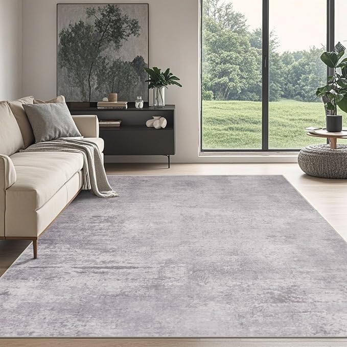8x10 Washable Area Rugs for Living Room, Dining Room, Playroom by Srugn