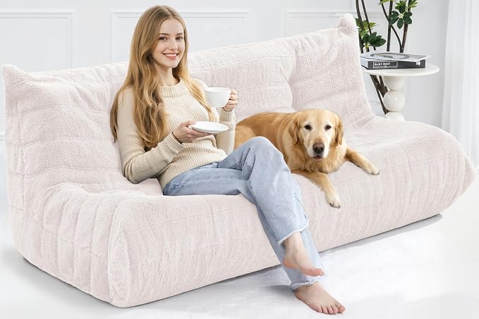 Bean Bag 3-Seater Chair Big Sofa Beanbag Chair - Image 3