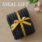 BEDELITE Ribbed Fleece Throw Blanket - Image 6