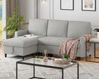 Walsunny 77" Sectional Sleeper Sofa - Image 7