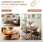Zesthouse Natural Rattan Dining Chairs Set of 2, Modern Dining Room Chairs - Image 8
